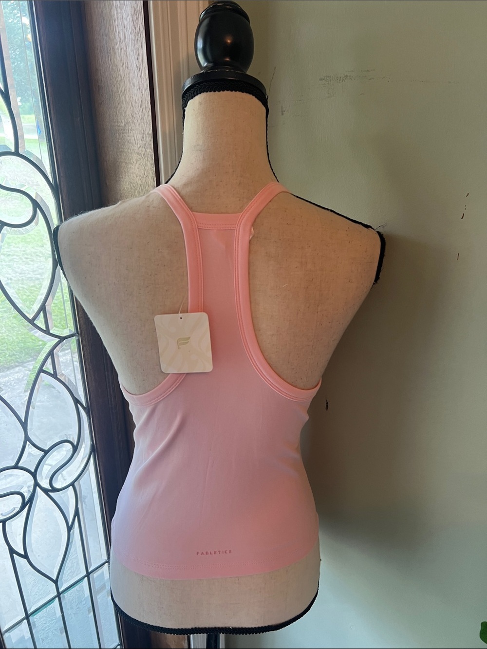 Fabletics Light Pink Racerback Tank - Picture 4 of 9